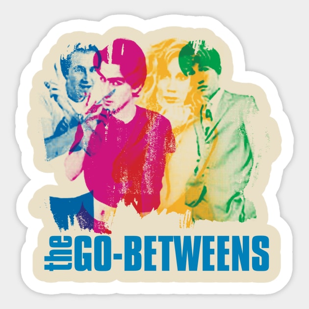 The Go-Betweens Sticker by HAPPY TRIP PRESS